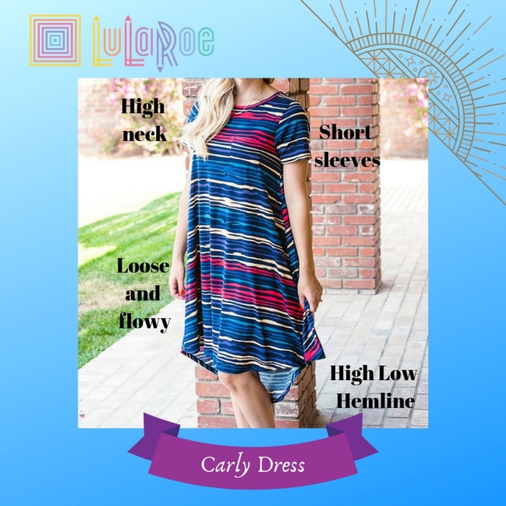 NWT DISNEY Carly dress {LuLaRoe} - Picture 5 of 6